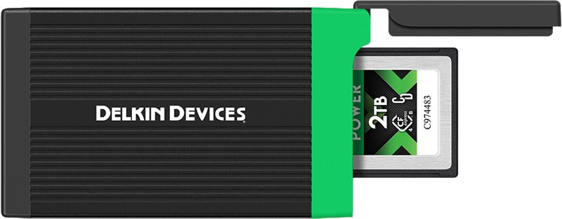 Delkin CARDREADER CFEXPRESS ALUMINUM