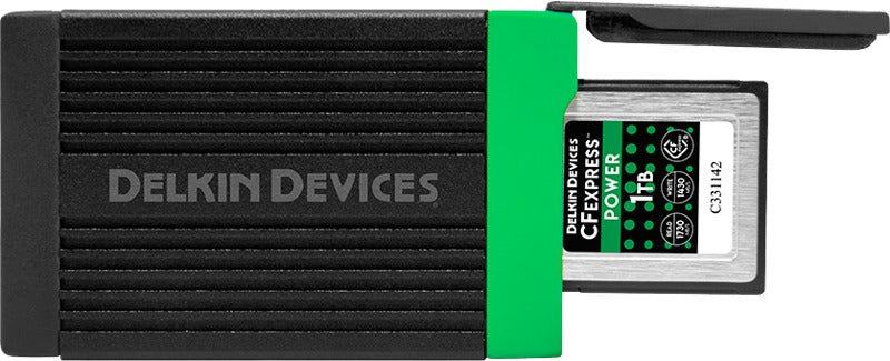 Delkin CARDREADER CFEXPRESS ALUMINUM