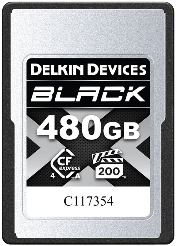 Delkin CFexpress 4.0 BLACK | Type A | VGP200, R1830/W1710 (Type A | 4.0) 480GB