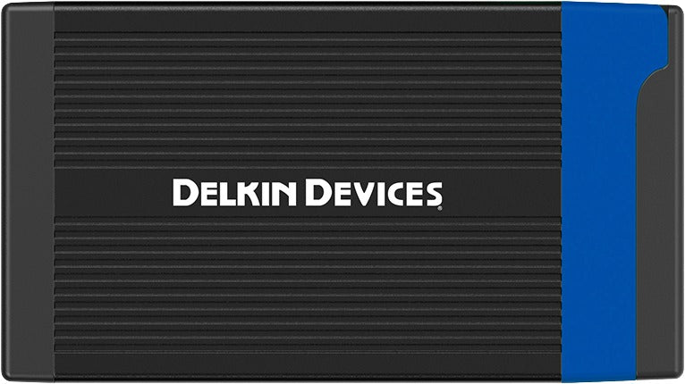 Delkin Cardreader CFexpress Type B & SD UHS-II (Type C to C & Type C to A Cables)