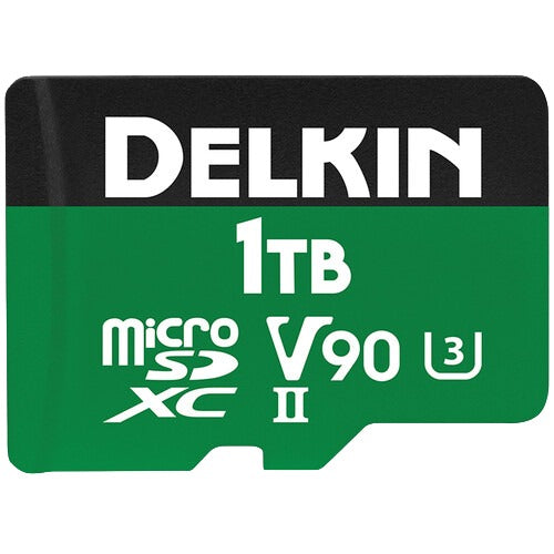Delkin microSD Power 2000x UHS-II (V90) R300/W250 1TB