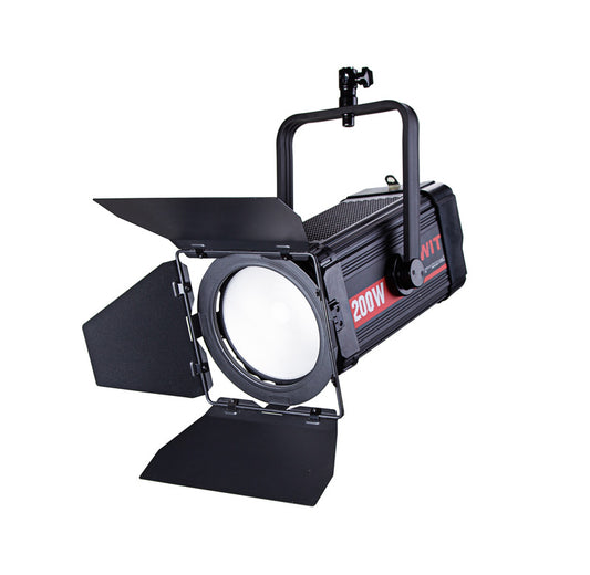 SWIT FL-C200D | 200W Bi-color Studio 65000lux TLCI99 Silent LED Fresnel Spot Light, SWIT Free Design for Lighting Studios