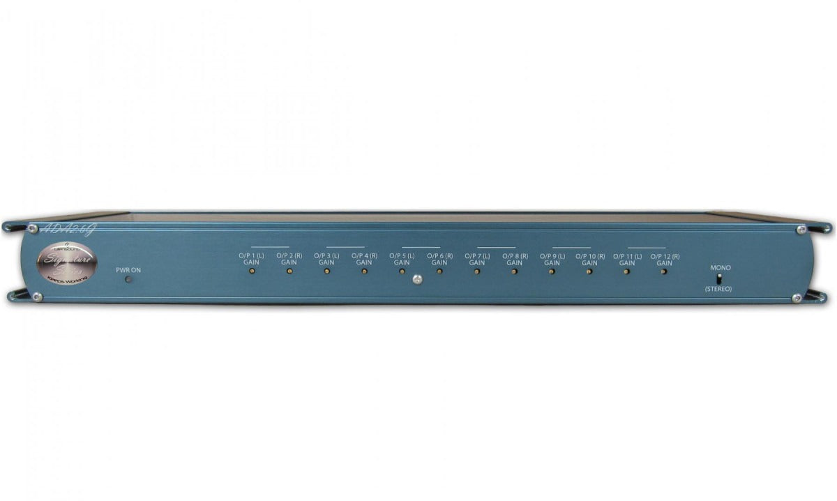 Glensound ADA 2:6G | 1 Input, 6 Output Stereo Distribution Amplifier With Gain Controls
