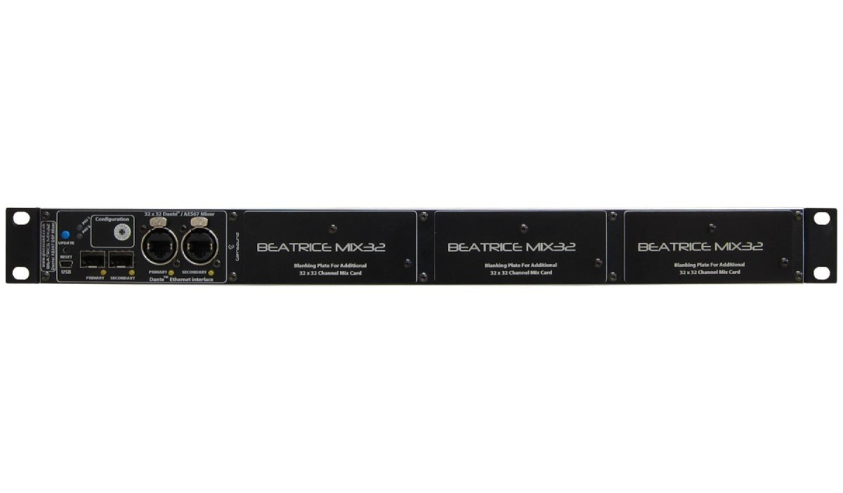 Glensound BEATRICE Mix 32 | Mixing, Mix Minus and Priority Override For Beatrice Intercom