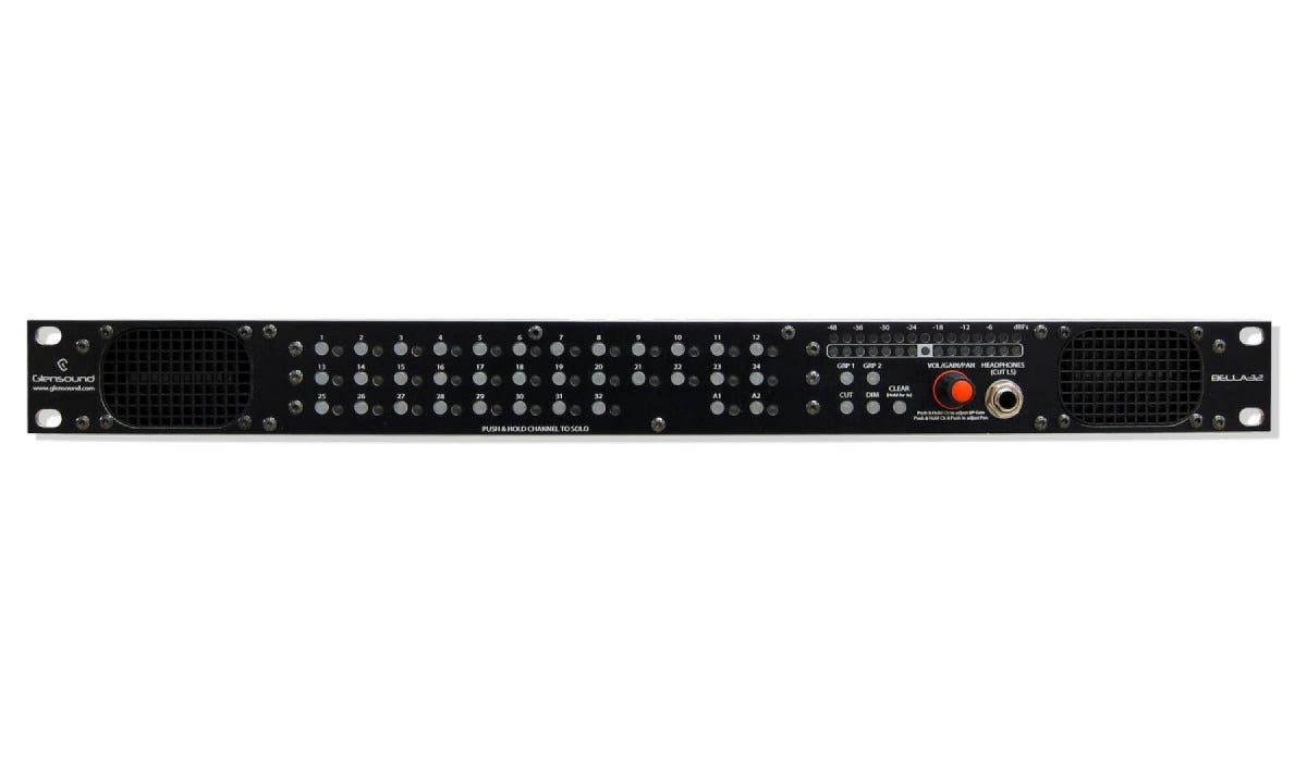 Glensound BELLA 32 | 32 Channel Dante / AES67 Audio Monitor