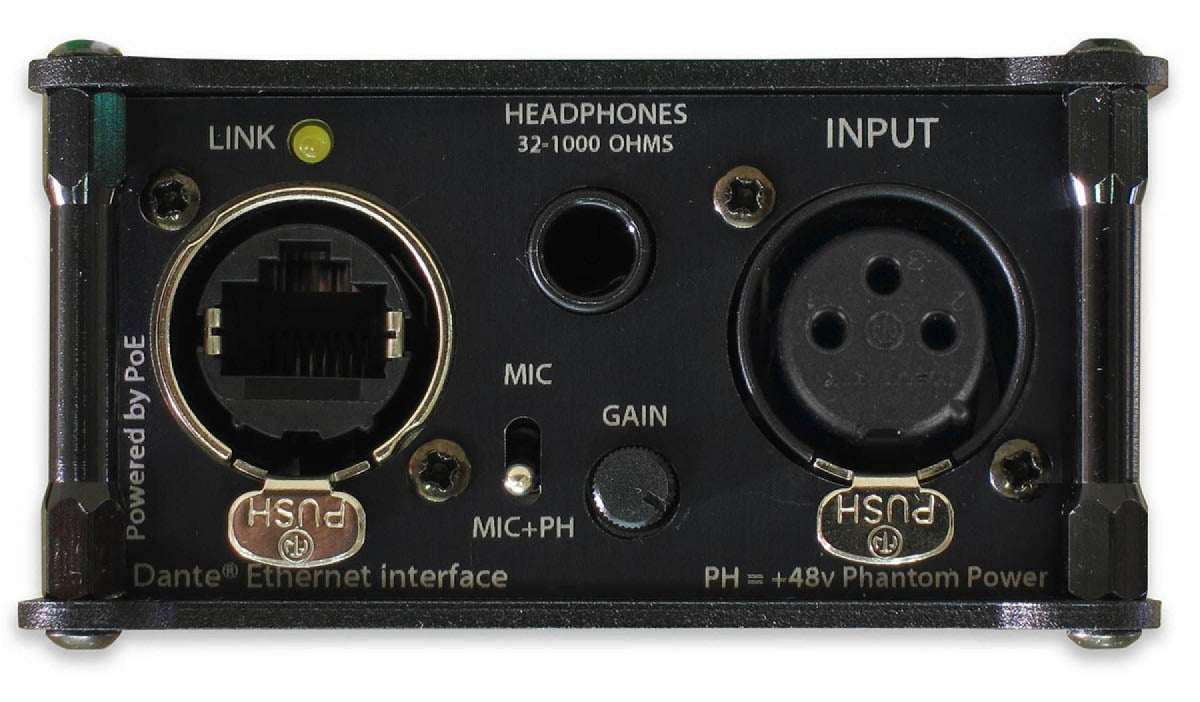 Glensound Beatrice B4/3F | Four Channel Beatrice Beltpack Intercom On Dante / AES67 Networks