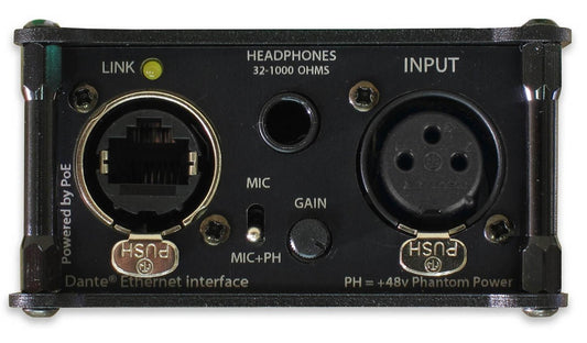 Glensound Beatrice B4/5F | Four Channel Beatrice Beltpack Intercom On Dante / AES67 Networks