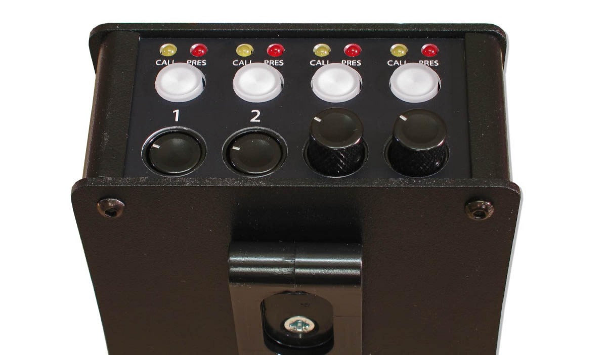 Glensound Beatrice B4+/5F | Four Channel Beatrice Beltpack Intercom On Dante / AES67 Networks