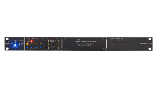 Glensound Beatrice Lucia 1 | Analogue Party-Line (2-Wire) Interface to Dante/AES67