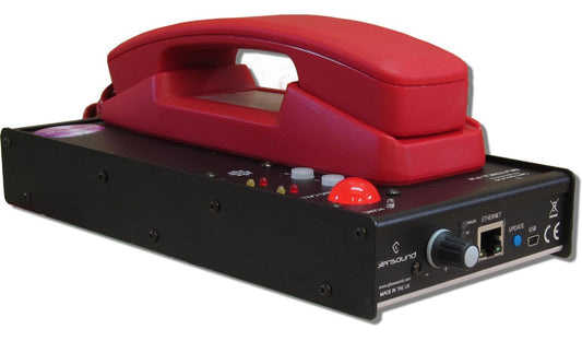 Glensound Beatrice P2 | Phone handset Dante network intercom