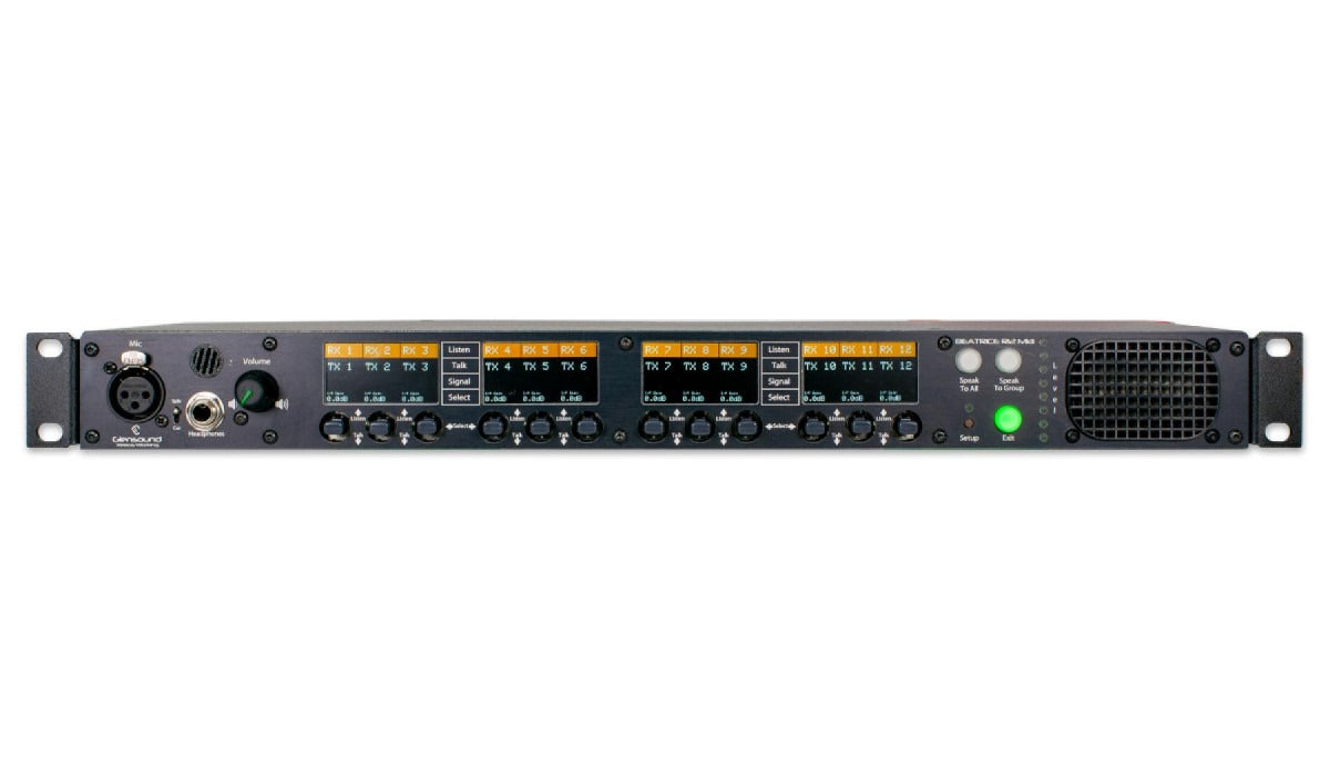 Glensound Beatrice R12/4M Mk2 | 12 Channel 2nd Generation Intercom With Displays