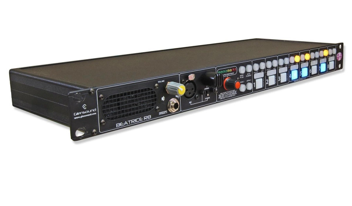 Glensound Beatrice R8/5F | 8 Channel Network Audio Rackmount Intercom