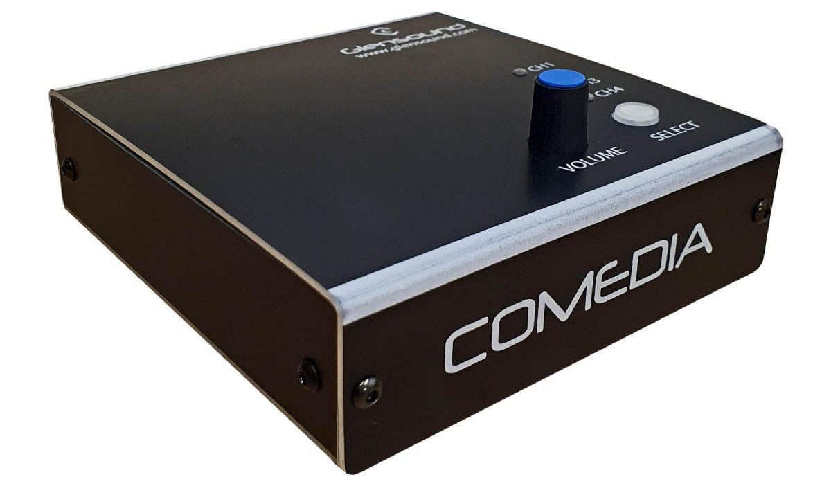 Glensound COMEDIA-R | PoE 4 Input Active DSP & Network Control Amp