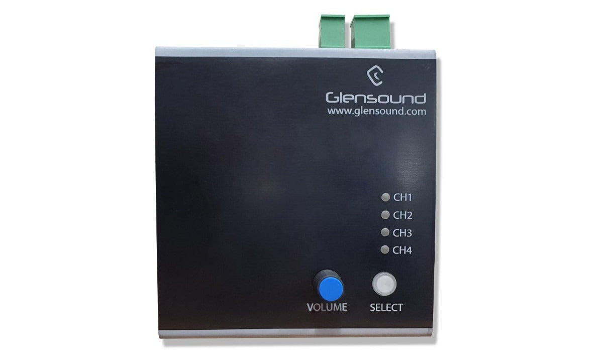 Glensound COMEDIA-V | PoE 4 Input Active DSP & Network Control Amp