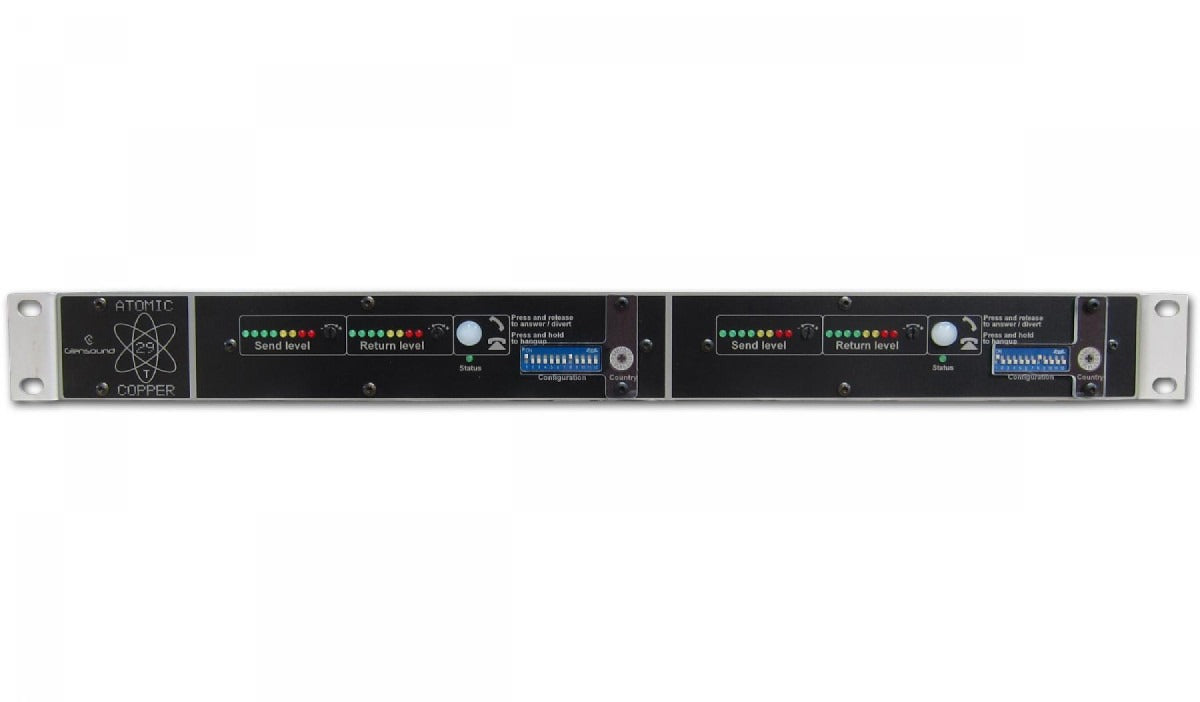 Glensound COPPER 29/T | Twin Rack Mount Digital Hybrid