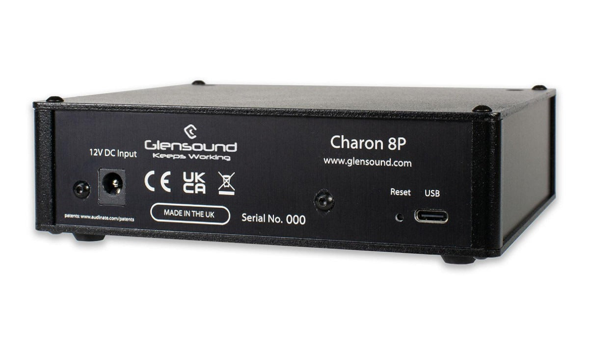 Glensound Charon 8P | Portable 8 Channel Dante/SDI embedder de-embedder