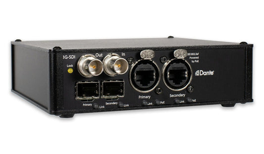 Glensound Charon 8P | Portable 8 Channel Dante/SDI embedder de-embedder