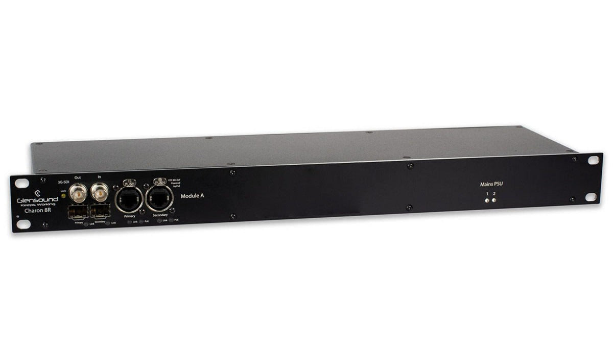 Glensound Charon 8R1 | Rack Mount 8 Channel Dante/SDI embedder de-embedder