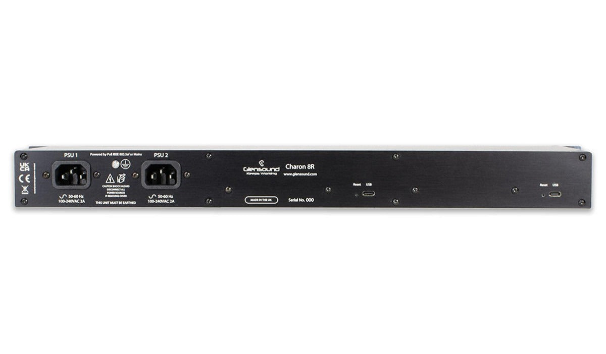 Glensound Charon 8R1 | Rack Mount 8 Channel Dante/SDI embedder de-embedder