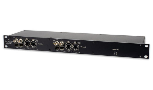 Glensound Charon 8R2 | Twin Rack Mount 8 Channel Dante/SDI embedder de-embedder
