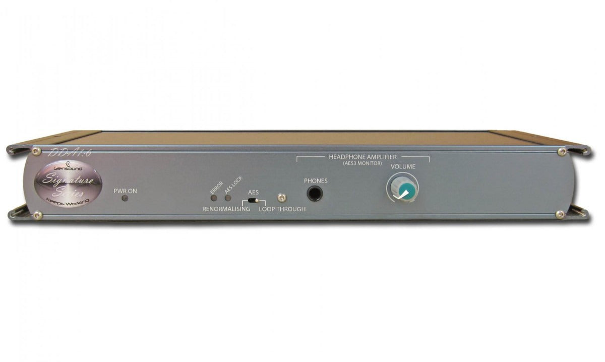 Glensound DDA 1:6 | 1 Input, 6 Outputs, AES Distribution Amp