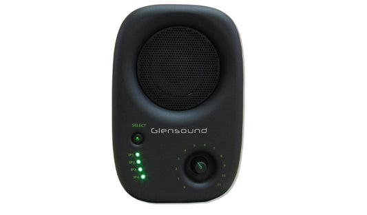 Glensound DIVINE BLACK | PoE Powered 4 Input Active DSP & Network Controlled Loudspeaker. Remote control with grouping.