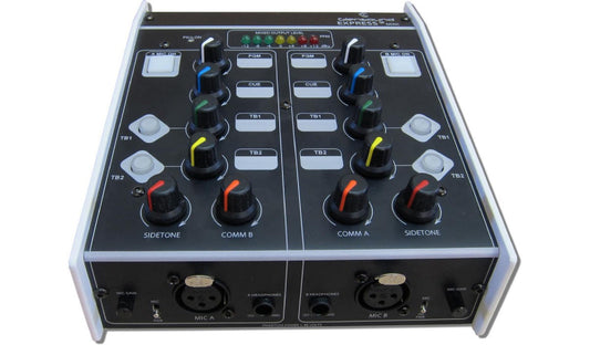 Glensound EXPRESS ip MINI | Compact 2 User Dante/ AES67 Commentary Unit