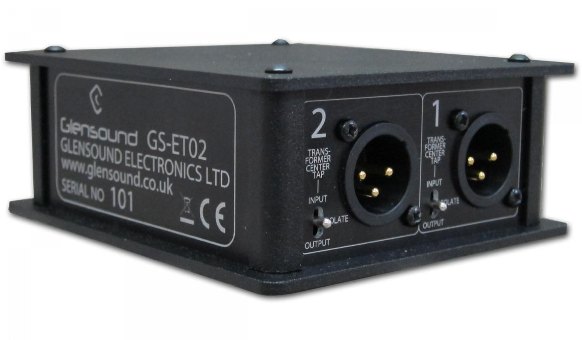 Glensound GS-ET2 | Twin Channel Audio Transformer Isolation
