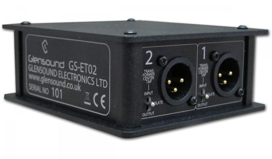 Glensound GS-ET2 | Twin Channel Audio Transformer Isolation