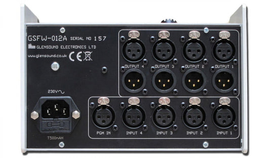 Glensound GS-FW012 | Four Channel 4 Wire Box