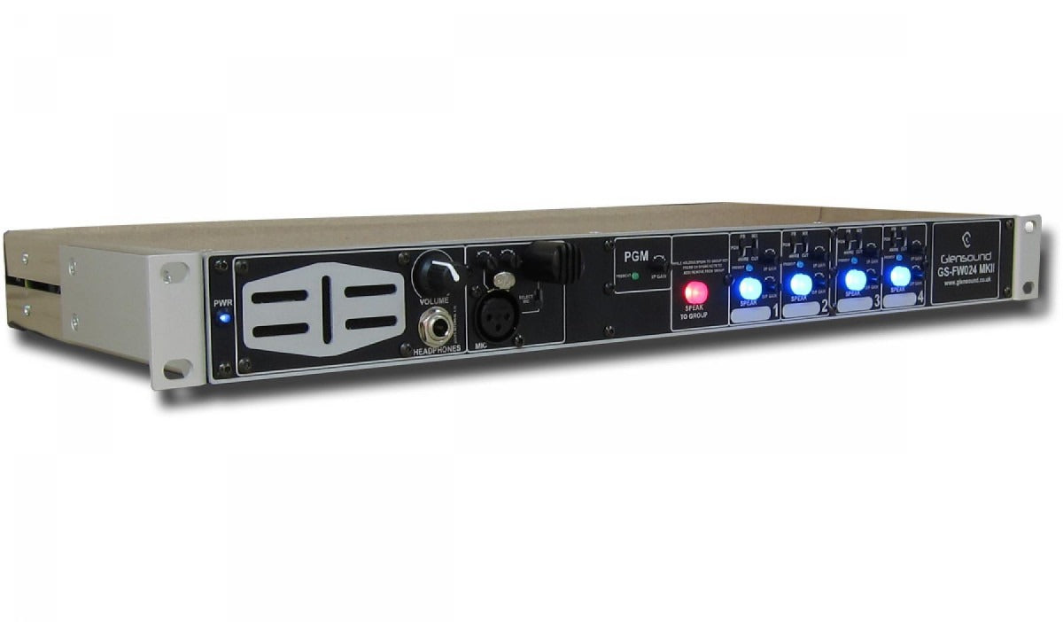 Glensound GS-FW024 | Four Channel 4 Wire Subrack
