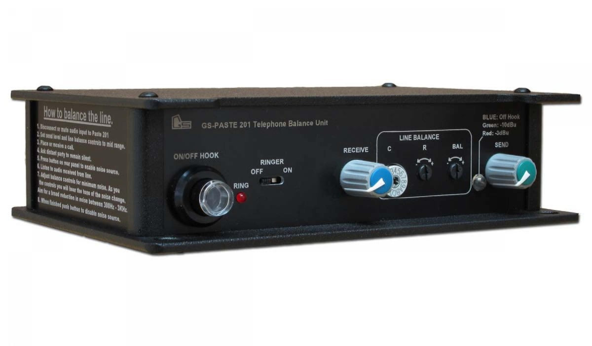 Glensound GS-PASTE201 | Line Powered Telephone Balancing Unit