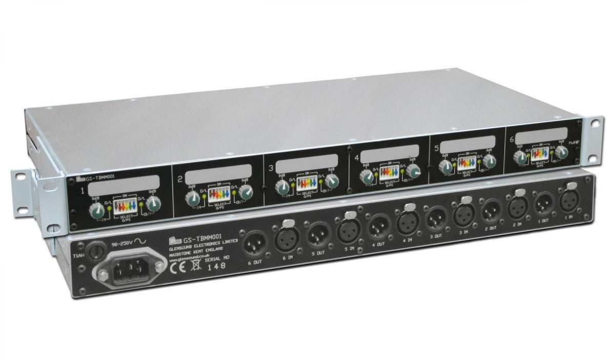 Glensound GS-TBMM001A | 6x6 Talkback Matrix Mixer