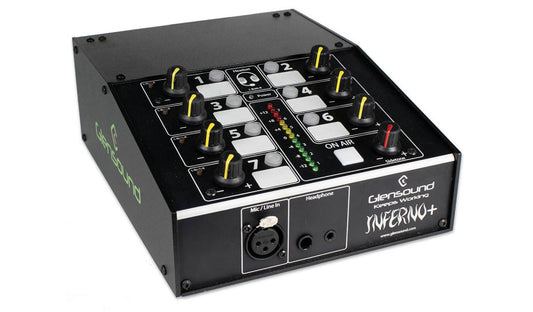 Glensound INFERNO PLUS | Single Commentator's Box With Additional Analogue Outputs