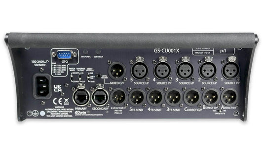 Glensound INFERNO/R | Three Commentator Unit With Analogue I/O & Ravenna