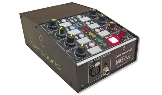 Glensound INFERNO | Single Commentator's Box For Dante Audio Networks