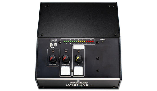 Glensound MINFERNO/1 | Single Commentator's Box For Dante Audio Networks Plus Analogue Mic Output