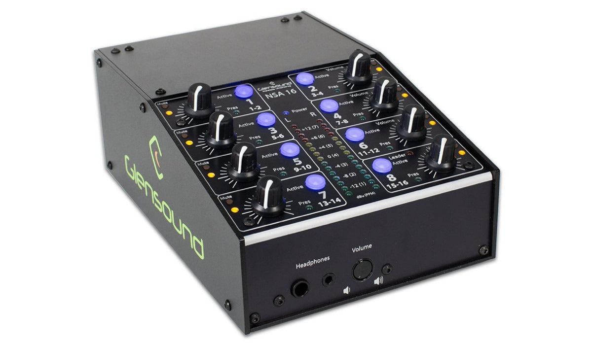 Glensound NSA16 | Dante/AES67 Inline Network Signal Adjuster