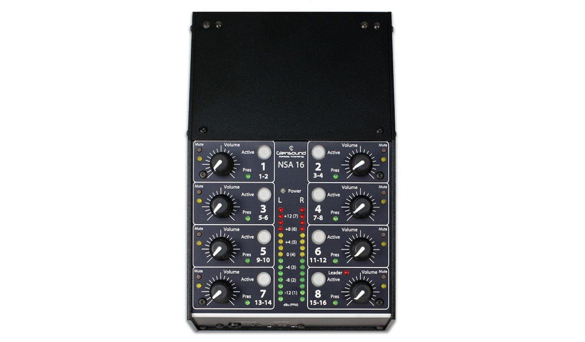 Glensound NSA16 | Dante/AES67 Inline Network Signal Adjuster
