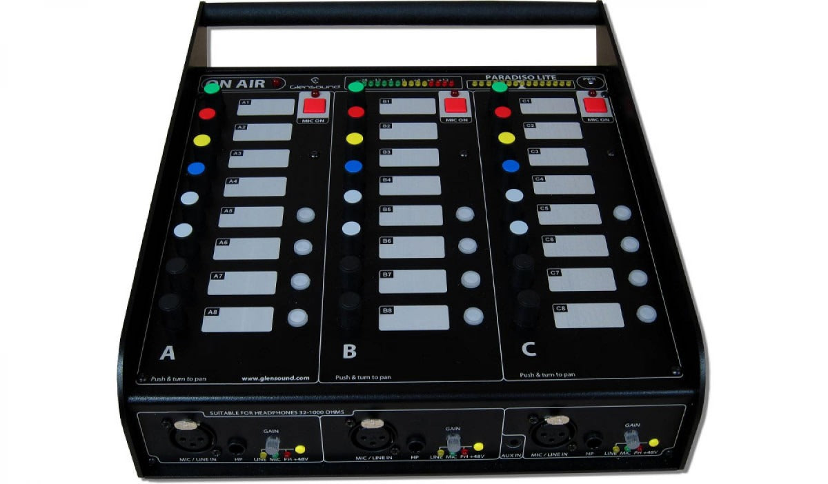 Glensound PARADISO LITE | Dante AES67 Commentators Box