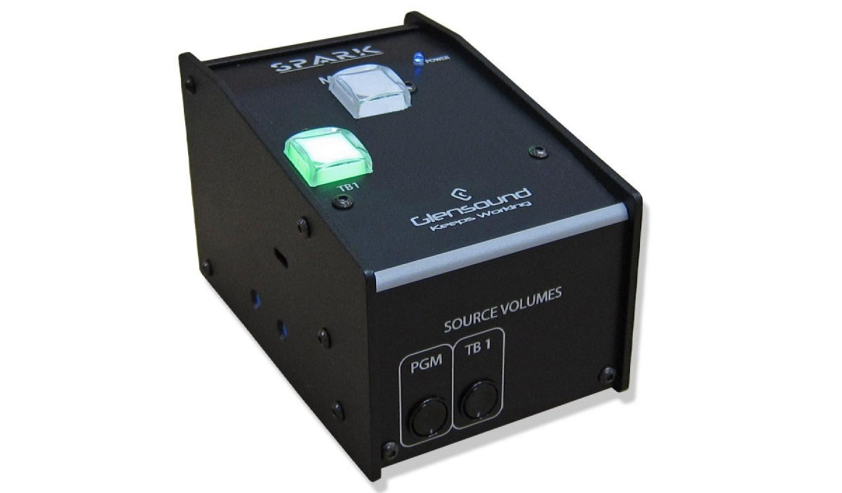 Glensound SPARK 1 | Sub Compact Single User Commentary With 1 Talkback Channel