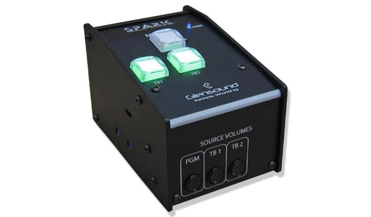 Glensound SPARK 2 | Sub Compact Single User Commentary With 2 Talkback Channels