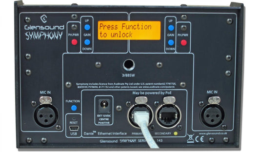 Glensound SYMPHONY | Musicians' Monitoring & Microphone Amplifier