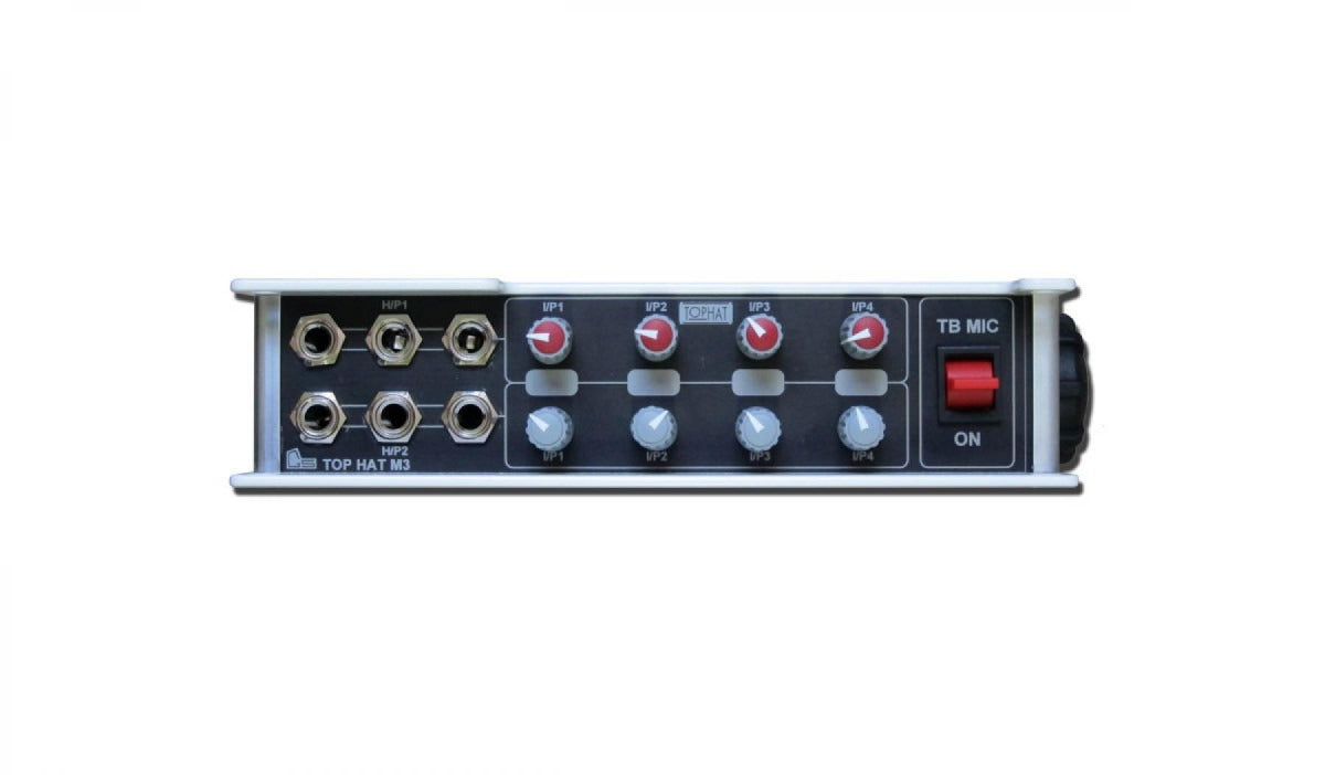 Glensound Top Hat M3 | Compact 4 input headphone amp with monitoring and loops