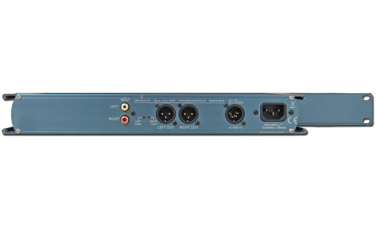 Glensound U2B 2 | Single Stereo Unbalanced to Balanced Converter