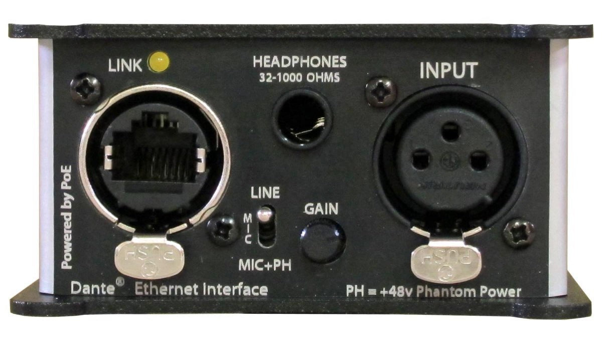 Glensound VITA MINI /5F | Compact Dante Beltpack Commentary Unit With Talkback