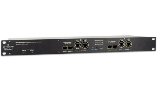 Glensound VITTORIA 64/DD | 64 Channel Dante To Dante Network Bridge