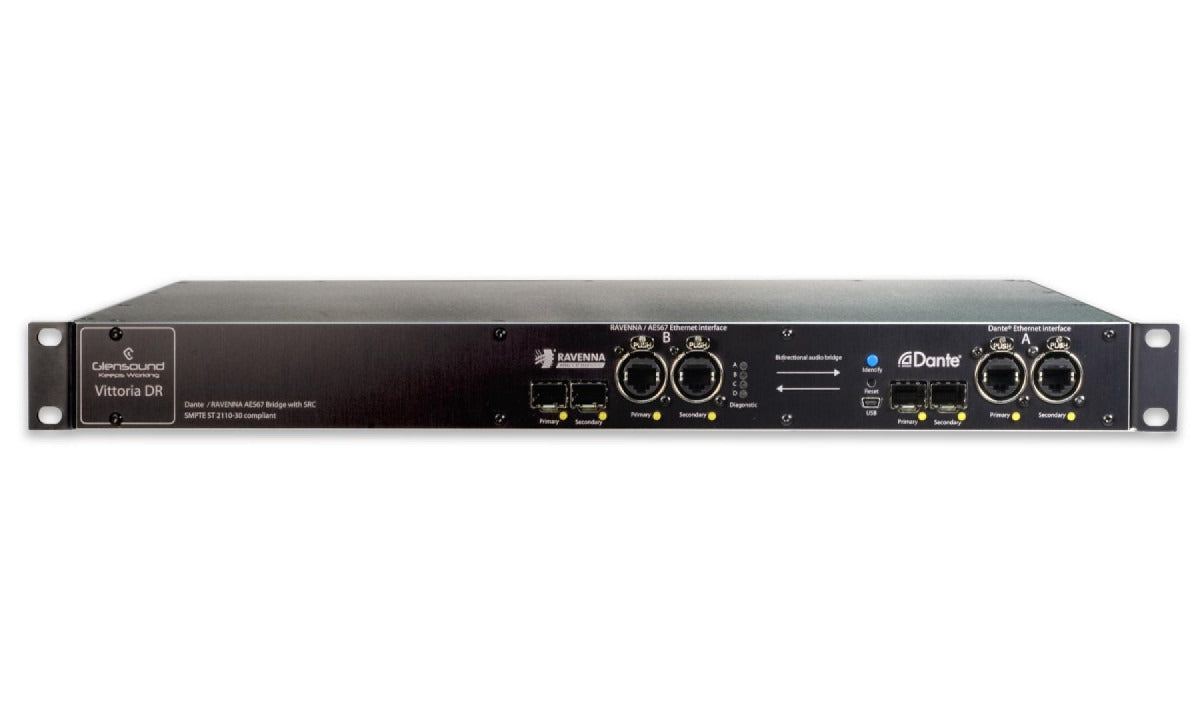 Glensound VITTORIA DR | Dante To Ravenna Network Bridge