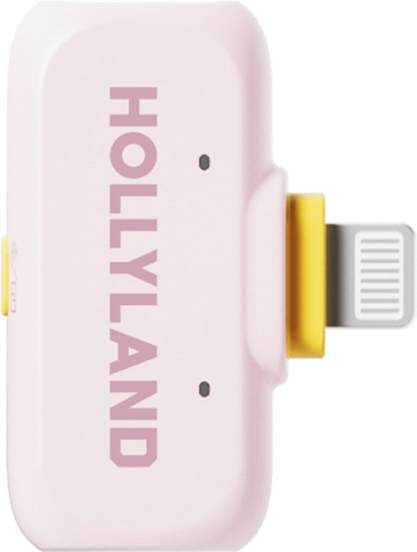 Hollyland LARK A1 Combo Cloud Pink, with USB-C+ Lightning