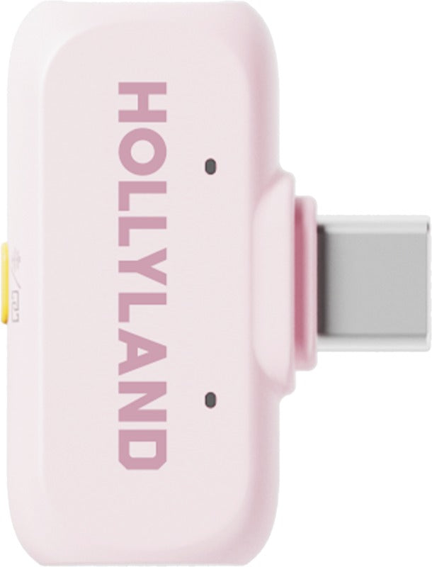 Hollyland LARK A1 Combo Cloud Pink, with USB-C+ Lightning